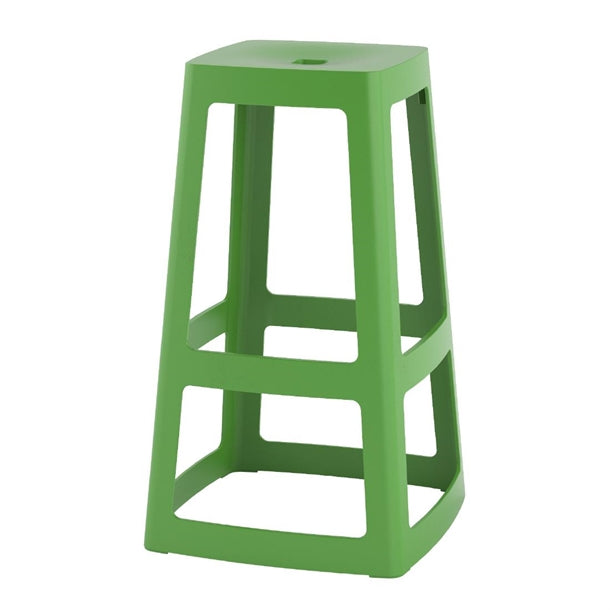 Origin Base High Stool May Green 450x450x750mm (2 Pack) hx787