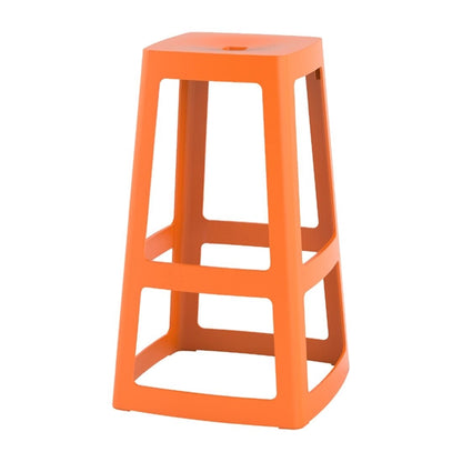 Origin Base High Stool Signal Orange 450x450x750mm (2 Pack) hx788