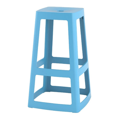 Origin Base High Stool Pastel Blue 450x450x750mm (2 Pack) hx789