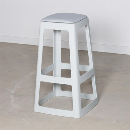 Origin Base High Stool Light Grey 450x450x750mm (2 Pack) hx791