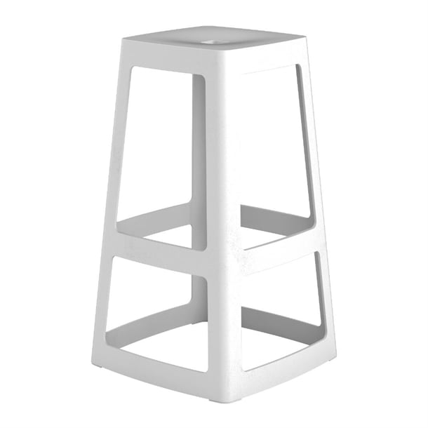 Origin Base High Stool Light Grey 450x450x750mm (2 Pack) hx791