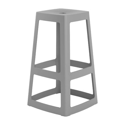 Origin Base High Stool Mouse Grey 450x450x750mm (2 Pack) hx792