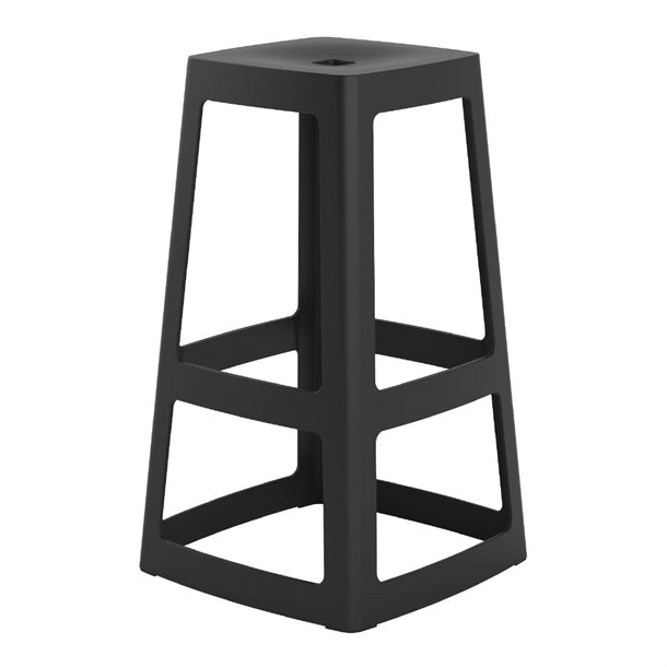 Origin Base High Stool Traffic Black 450x450x750mm (2 Pack) hx793