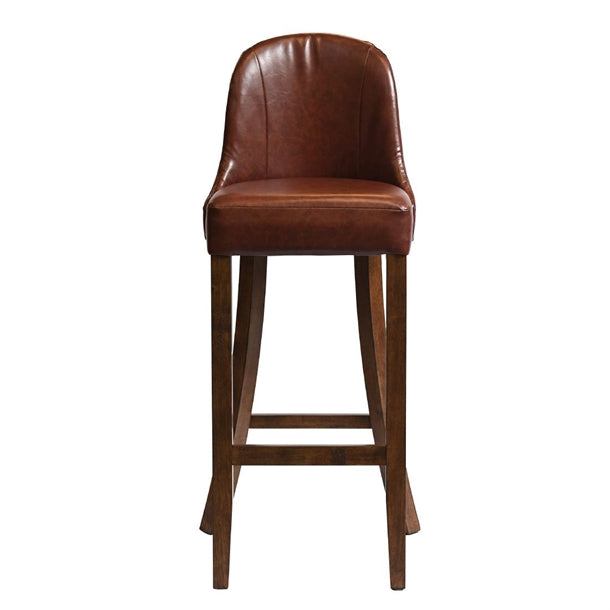 Kilsby Bar Chair in Vintage with Bison Espresso Seat hx901