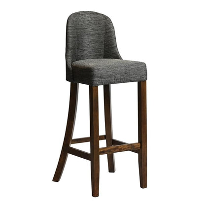 Kilsby Bar Chair in Vintage with Shetland Smoke Seat hx905