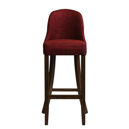 Kilsby Bar Chair in Vintage with Shetland Scarlett Seat hx907
