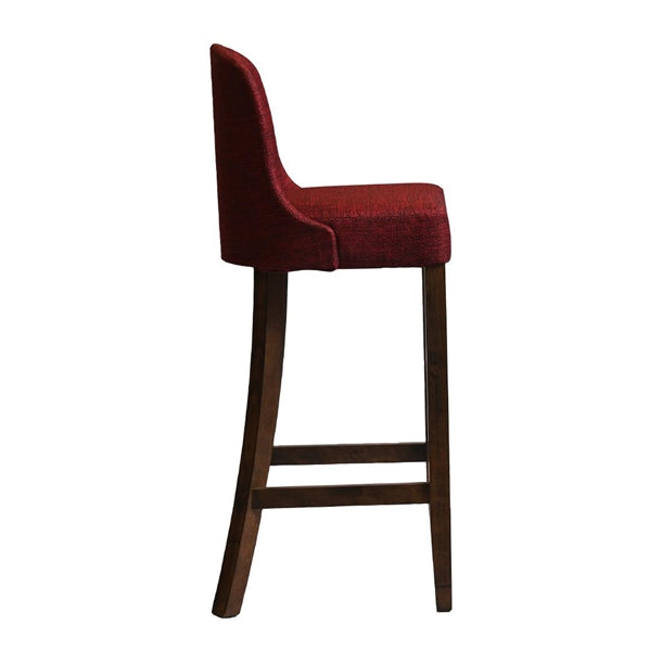 Kilsby Bar Chair in Vintage with Shetland Scarlett Seat hx907