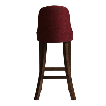 Kilsby Bar Chair in Vintage with Shetland Scarlett Seat hx907