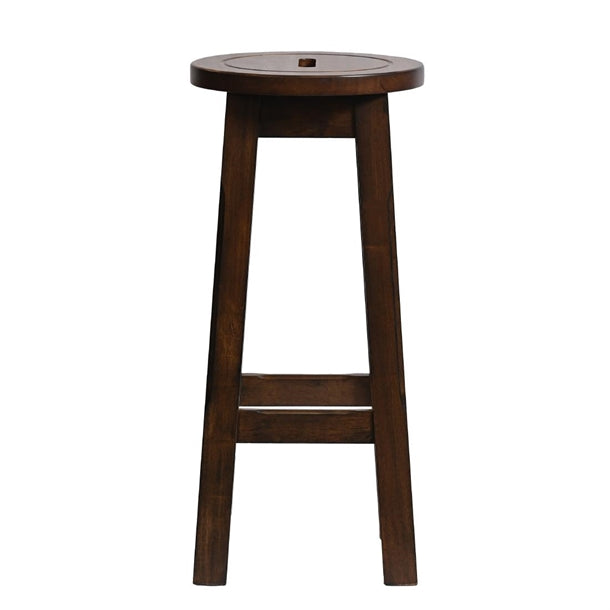 Wooden Top High Stool in Vintage (2 Pack) hx910