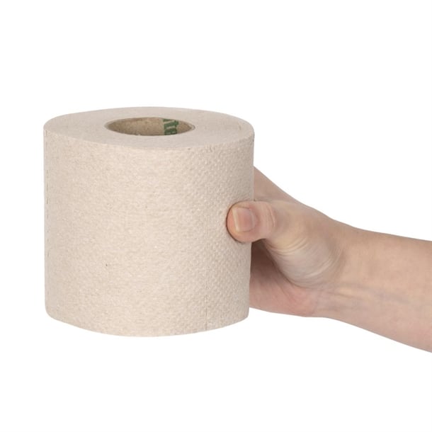 Jantex Green 100% Recycled Toilet Roll 2ply 320 Sheets (36 Pack) hx932