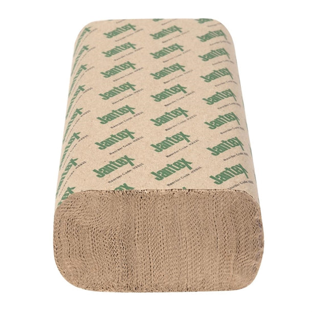 Jantex Green 100% Recycled Z Fold Hand Towels 2ply (2250 Sheets) hx935