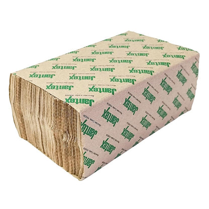 Jantex Green 100% Recycled C Fold Hand Towels 2ply (2250 Sheets) hx936