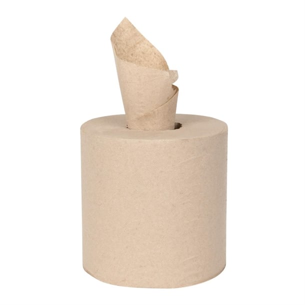 Jantex Green 100% Recycled Centre Feed Roll 2ply - 120m (6 Pack) hx940