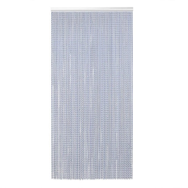 EazyZap Chain Door Fly Screen - Blue hx949