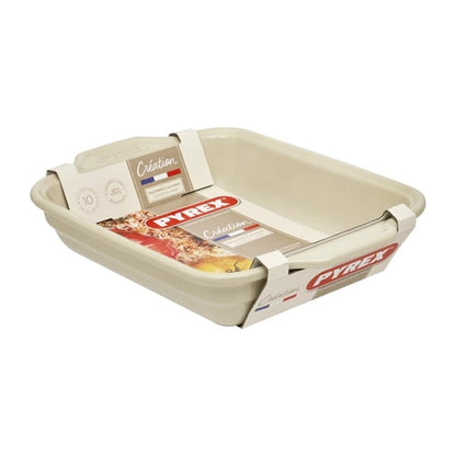 Pyrex Ceramic Rectangular Roasting Dish 290x220mm hy003