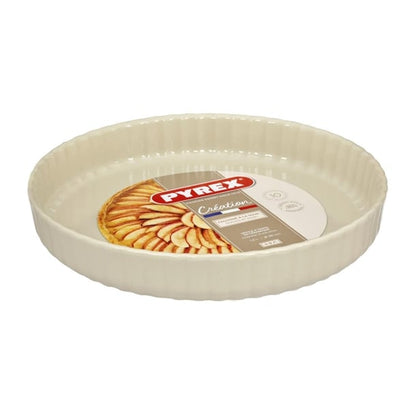 Pyrex Ceramic Flan Dish 280mm hy006