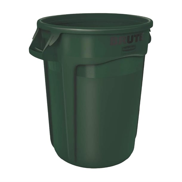 Rubbermaid BRUTE Container Dark Green 75.7Ltr hy019