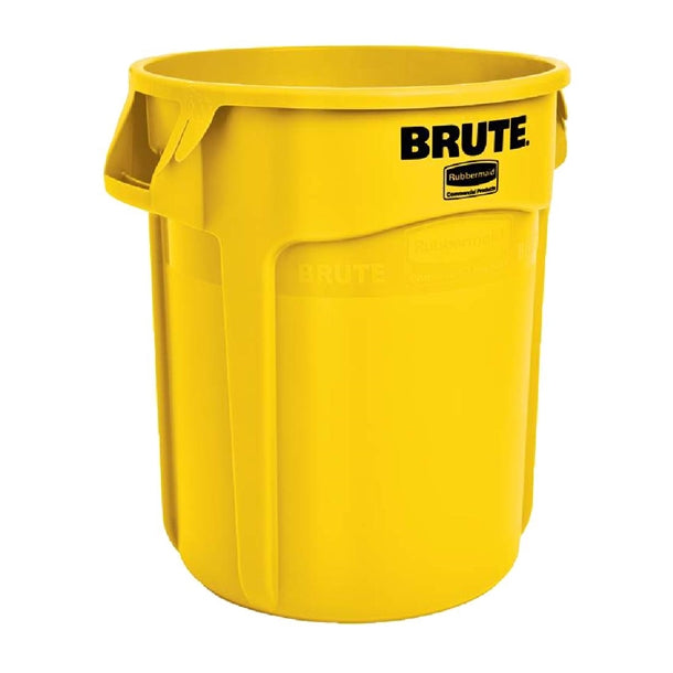 Rubbermaid BRUTE Container Yellow 75.7Ltr hy020