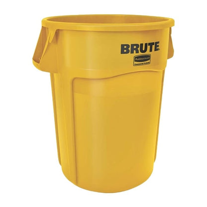 Rubbermaid BRUTE Container Yellow 167Ltr hy028
