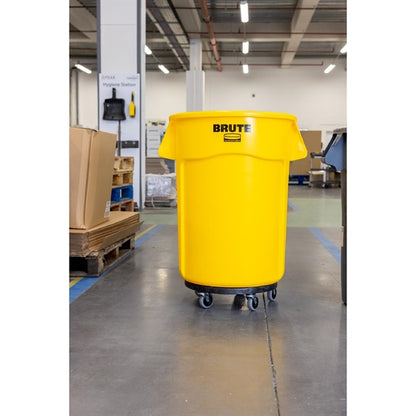Rubbermaid BRUTE Container Yellow 167Ltr hy028