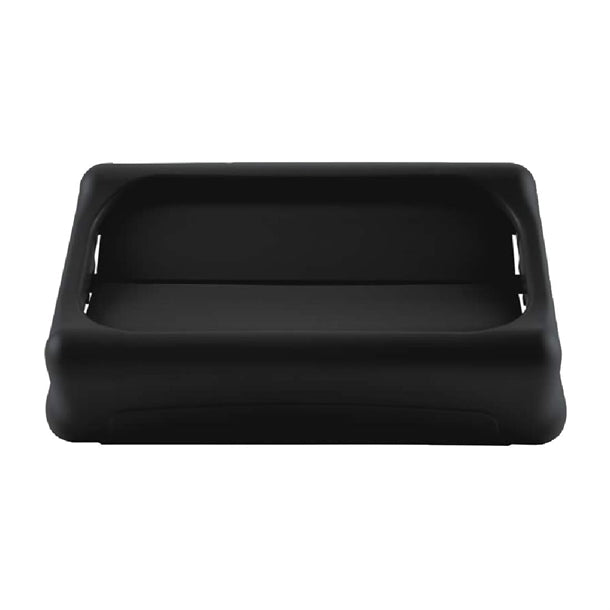Rubbermaid Slim Jim Swing Black Lid hy030