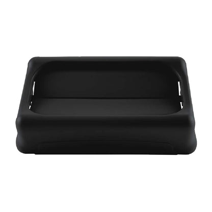 Rubbermaid Slim Jim Swing Black Lid hy030