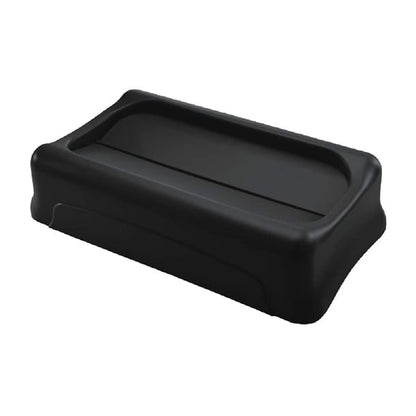Rubbermaid Slim Jim Swing Black Lid hy030