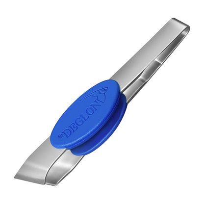 Deglon Angled Fish Bone Tweezers Bevelled Ends 12cm hy087