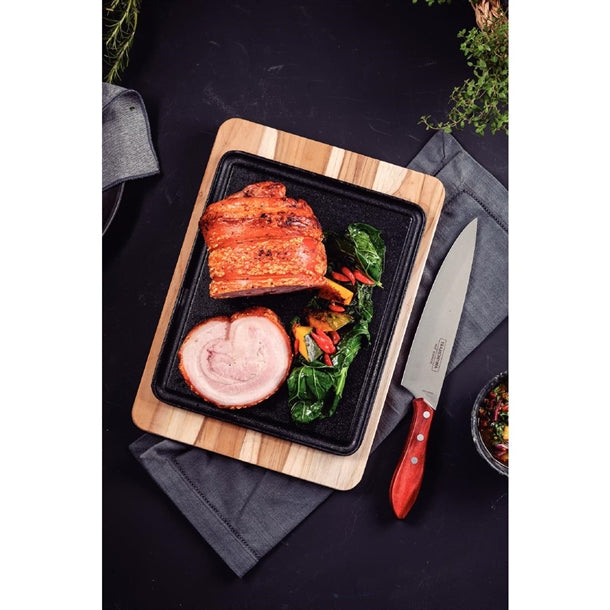 Tramontina Pre-Seasoned Cast Iron Sizzler Plate 350x250mm hy089