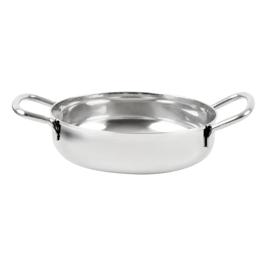 Olympia Table Presentation Double Handle Dish Stainless Steel 125mm hy100
