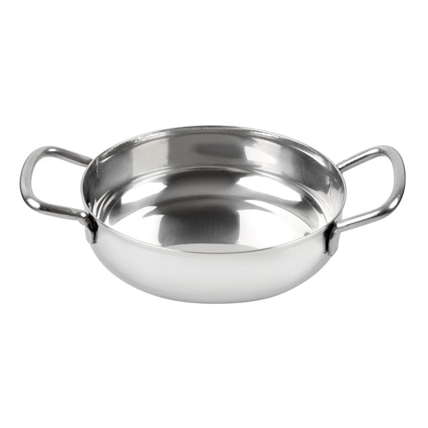 Olympia Table Presentation Double Handle Dish Stainless Steel 125mm hy100