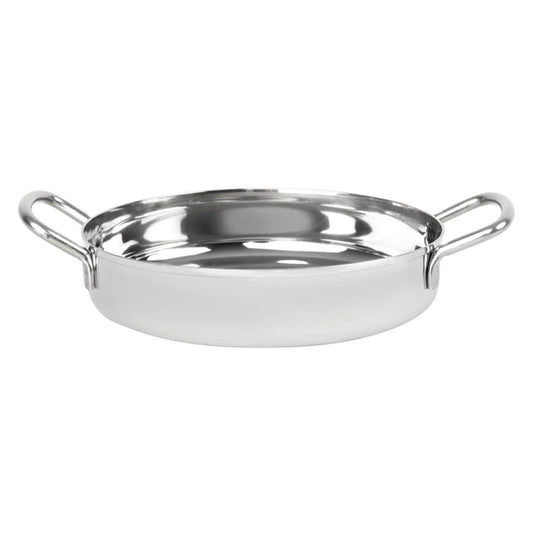 Olympia Table Presentation Double Handle Dish Stainless Steel 150mm hy101
