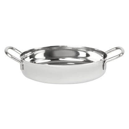 Olympia Table Presentation Double Handle Dish Stainless Steel 180mm hy102