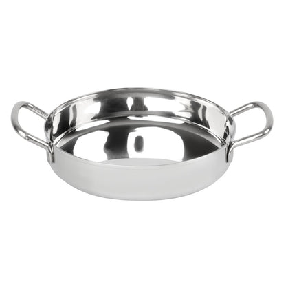 Olympia Table Presentation Double Handle Dish Stainless Steel 150mm hy101