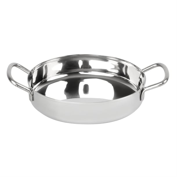 Olympia Table Presentation Double Handle Dish Stainless Steel 180mm hy102