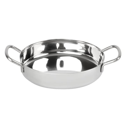 Olympia Table Presentation Double Handle Dish Stainless Steel 180mm hy102