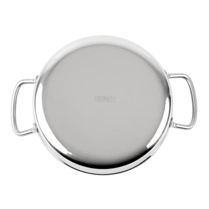 Olympia Table Presentation Double Handle Dish Stainless Steel 150mm hy101