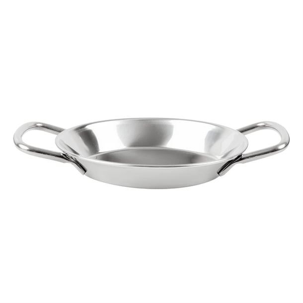 Olympia Table Presentation Mini Paella Pan Stainless Steel 120mm hy103