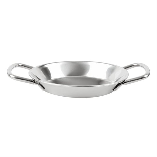 Olympia Table Presentation Mini Paella Pan Stainless Steel 150mm hy104