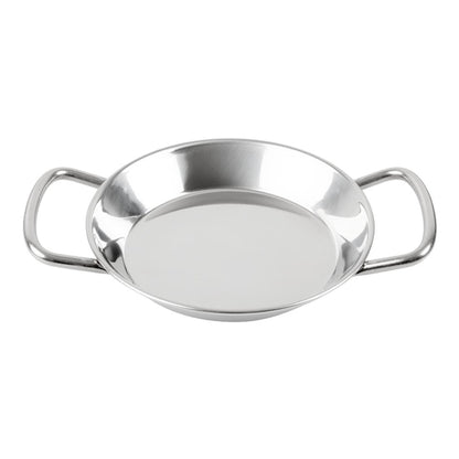 Olympia Table Presentation Mini Paella Pan Stainless Steel 120mm hy103