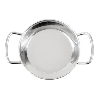 Olympia Table Presentation Mini Paella Pan Stainless Steel 150mm hy104