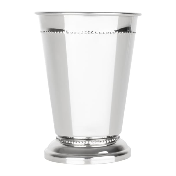 Olympia Barware Beaded Julep Cup Stainless Steel 370ml hy115