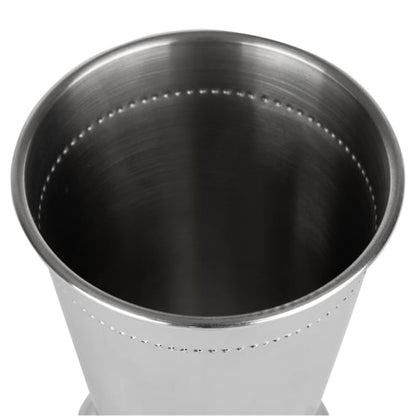 Olympia Barware Beaded Julep Cup Stainless Steel 370ml hy115