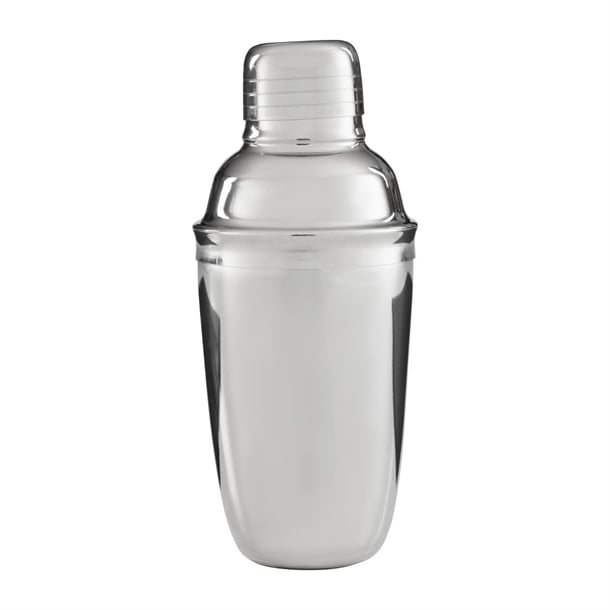 Olympia Mini 3-Piece Stainless Steel Cocktail Shaker 300ml hy120
