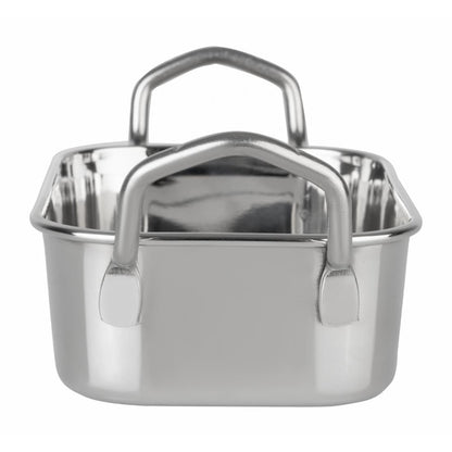 Olympia Table Presentation Rectangular Dish Stainless Steel 140x90mm hy122
