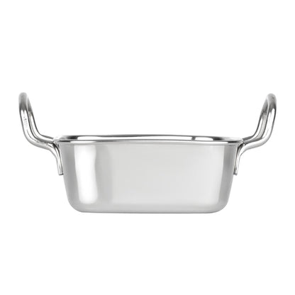 Olympia Table Presentation Square Dish Stainless Steel 115x115mm hy123