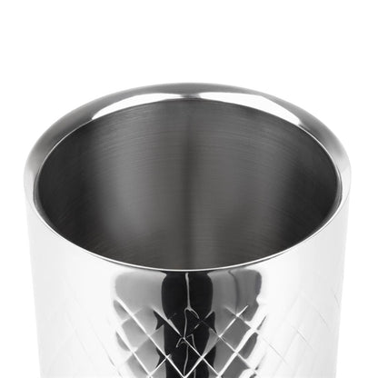 Olympia Geo Double Wall Wine Cooler Stainless Steel hy133