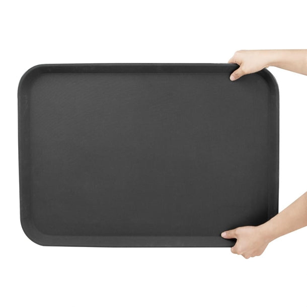 Olympia Kristallon Large Size Anti-Slip Fibreglass Tray 455x655mm hy139