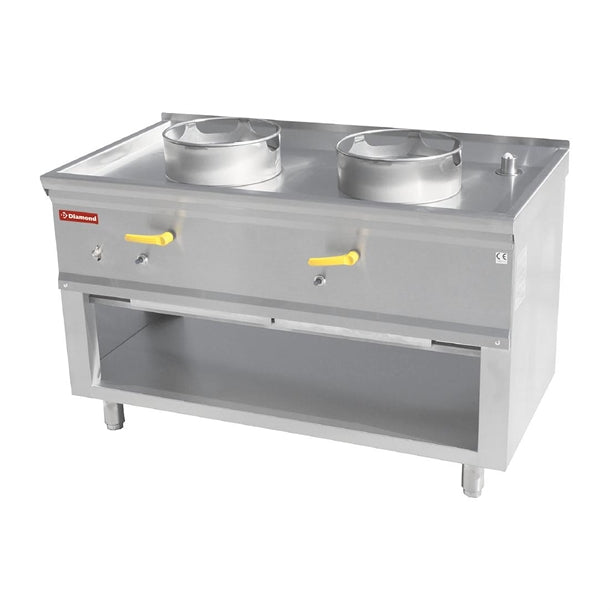 Diamond 2 Burner Wok Stove hy189