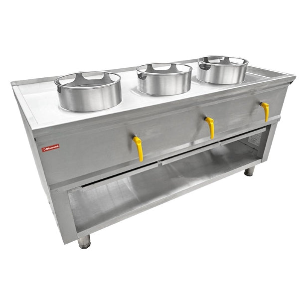 Diamond 3 Burner Wok Stove hy190
